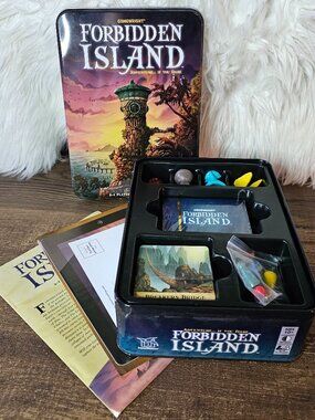 Forbidden Island Board Game Gamewright Sealed Cards Cooperative Adventure Game